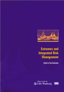 Enlarged view: Book cover "Extremes and Integrated Risk Management"