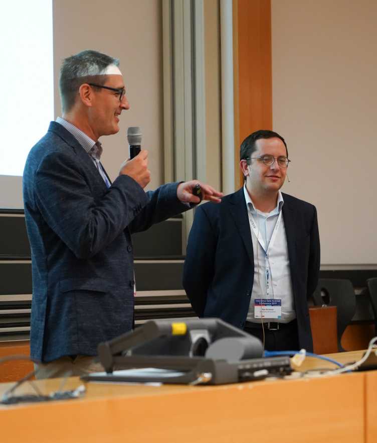 Enlarged view: Mario Wüthrich and Ronald Richman